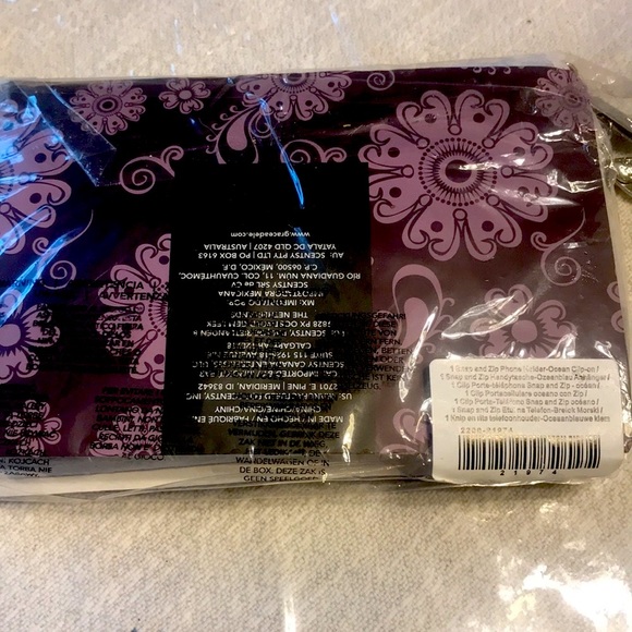 Grace Adele  #original packaging #turquoise and cream wallet - Picture 5 of 8